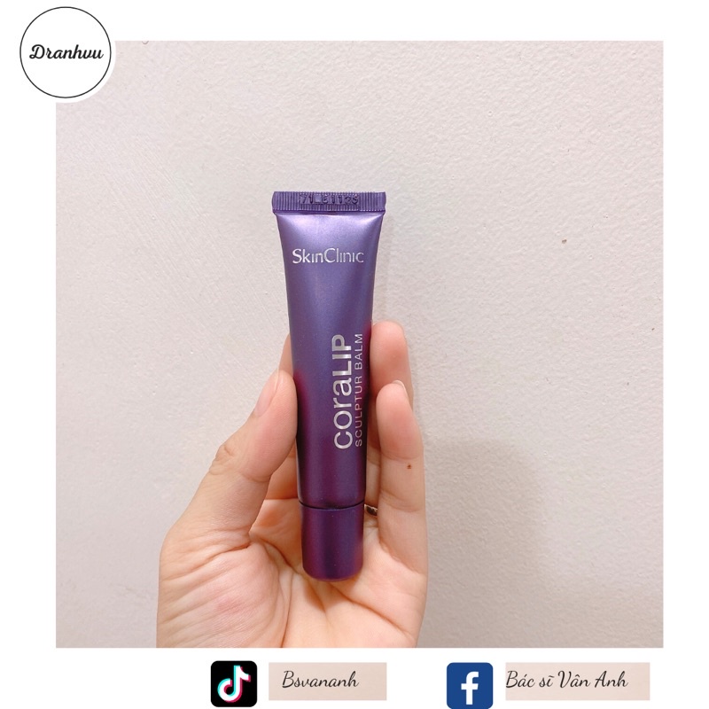 Son dưỡng mềm môi, căng mọng Coralip