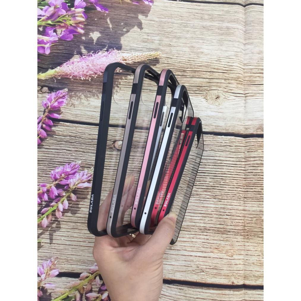 ỐP IPHONE LƯNG TRONG SULADA VIỀN MÀU ⚡️IPHONE 11 / PRO / MAX ⚡️