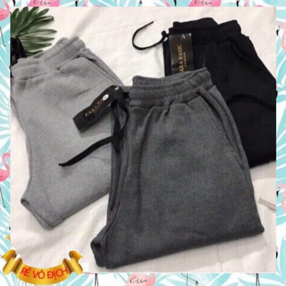 Quần jogger ⚡️GIÁ SIÊU RẺ ⚡️ Quần len tắm ống bo chân form rộng thể thao thoải mái vô cùng cá tính
