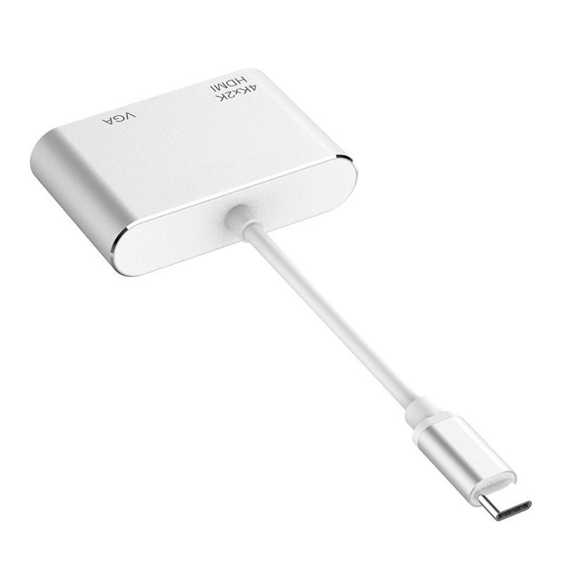 Cáp Chuyển Đổi Âm Thanh Từ Usb Type C Sang Hdmi Vga