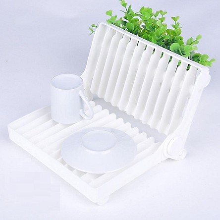 Kệ úp đĩa gấp gọn tiện dụng (18x21cm)