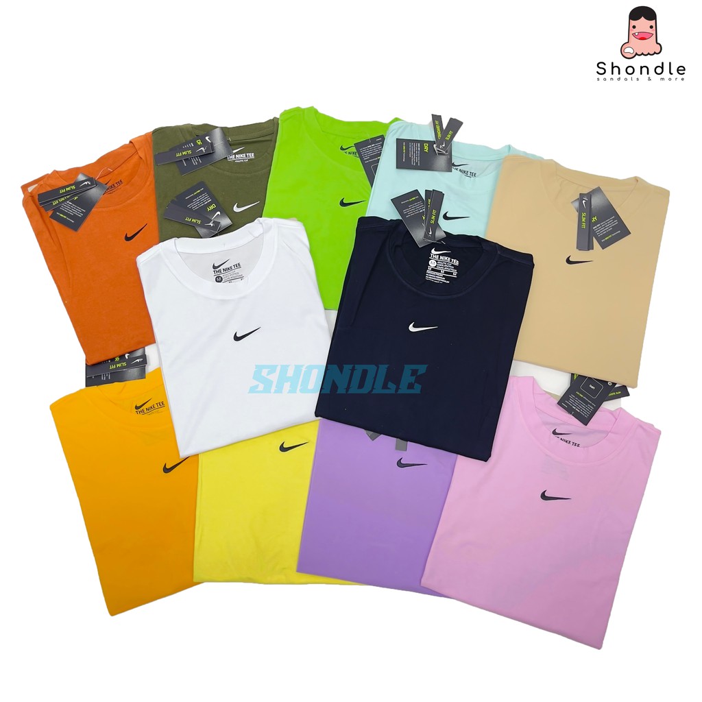 Áo Thun Nike Thêu Chất Liệu Cotton Hàng Chính Hãng