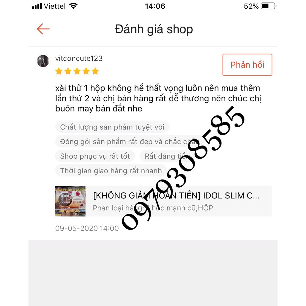 [KHÔNG GIẢM HOÀN TIỀN] IDOL SLIM COFFEE GIẢM CÂN GIẢM MỠ CỰC MẠNH CHUẨN  MẪU CŨ THÁI LAN