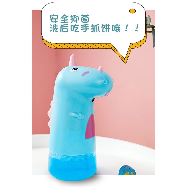 Bình Đựng Xà Bông Tạo Bọt Tự Động Hình Khủng Long