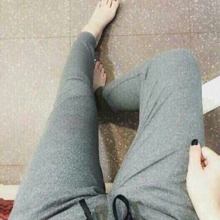 Quần Jogger chất len tăm