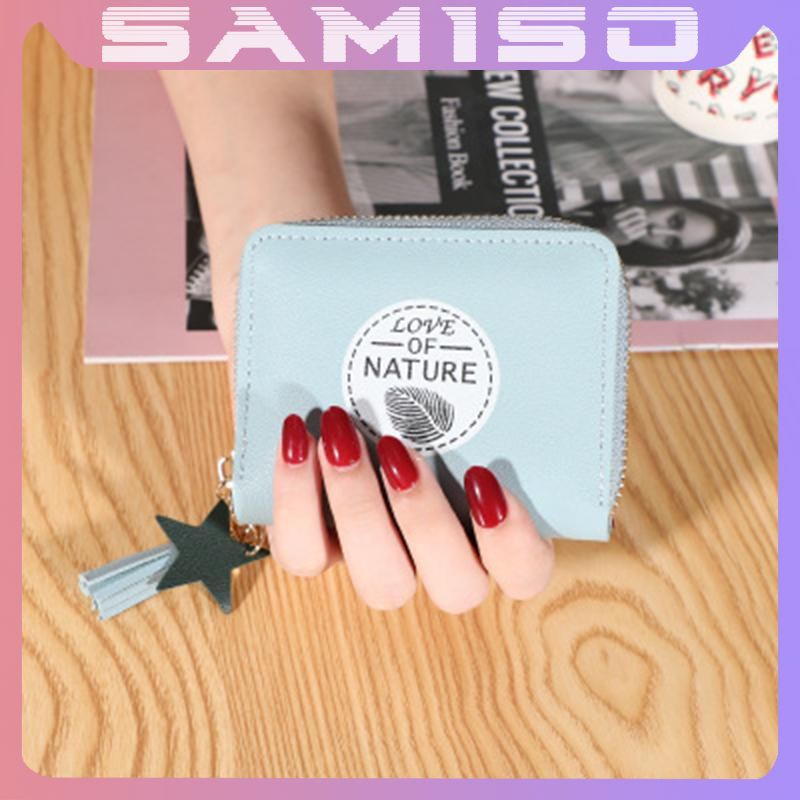 Ví nữ ngắn đẹp cầm tay mini nhỏ gọn bỏ túi nhiều ngăn dễ thương NG27 | BigBuy360 - bigbuy360.vn