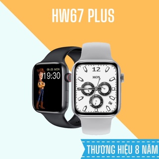 Đồng hồ thông minh HW67 Plus, Smartwatch tràn viền cảm ứng siêu mượt, Nghe gọi được