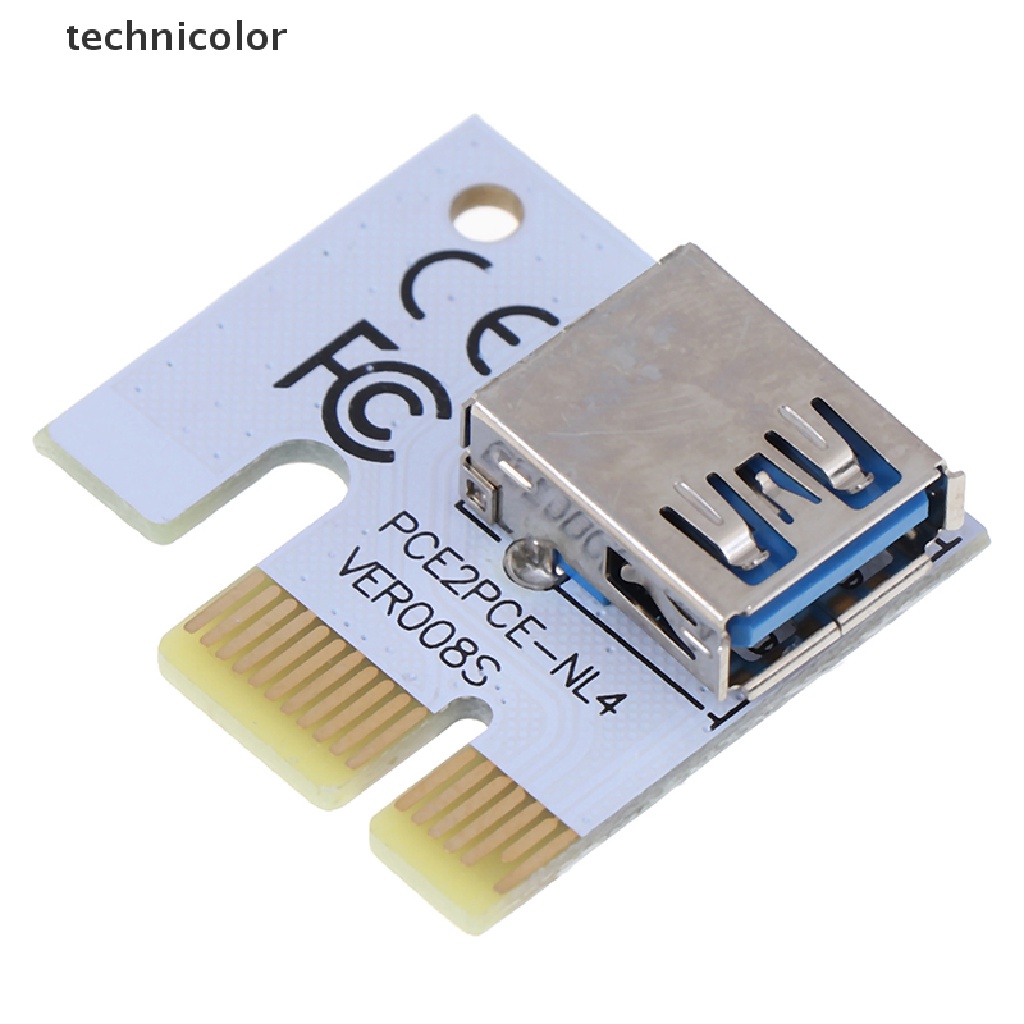 Dây Cáp Thẻ Mở Rộng PCI-E 1X Sang 16X Cổng USB 3.0