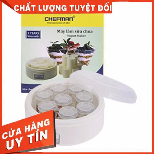 Máy làm sữa chua Chefman CM301N- -8 cốc thủy tinh