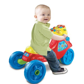 Xe chòi chân Vtech 2 trong 1 Learn and Zoom