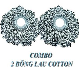 Combo 2 Bông lau nhà 360 độ Sumi Mop - Thái Lan Sợi Cotton siêu thấm