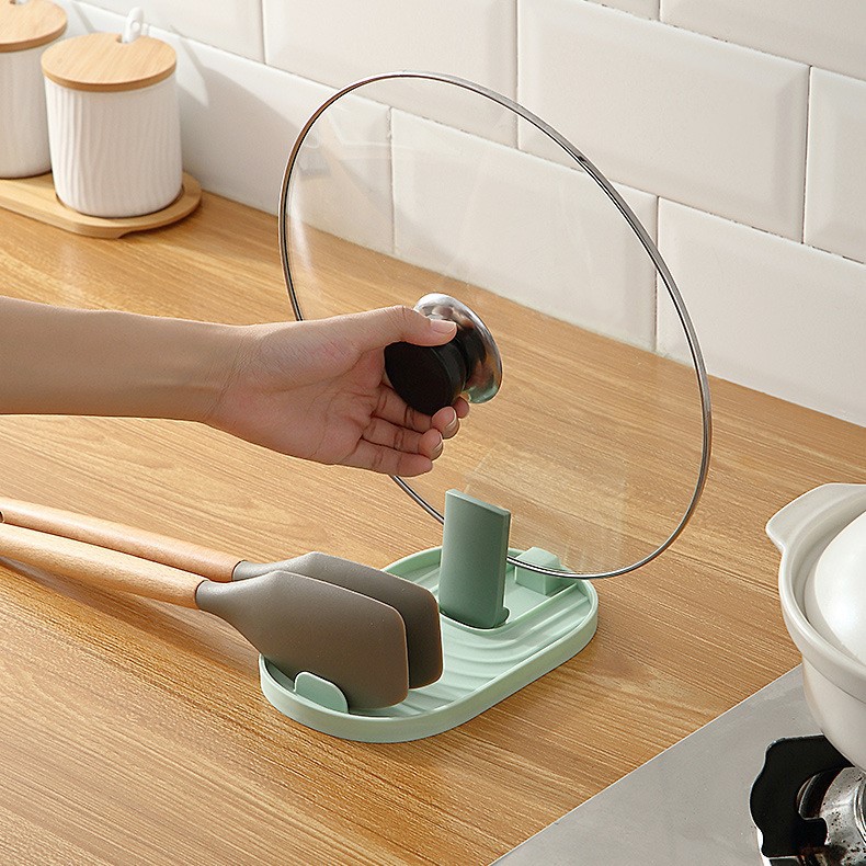 Combo 2 khay để dụng cụ nấu ăn/úp vung/gác đũa,muỗng,muôi tiện lợi