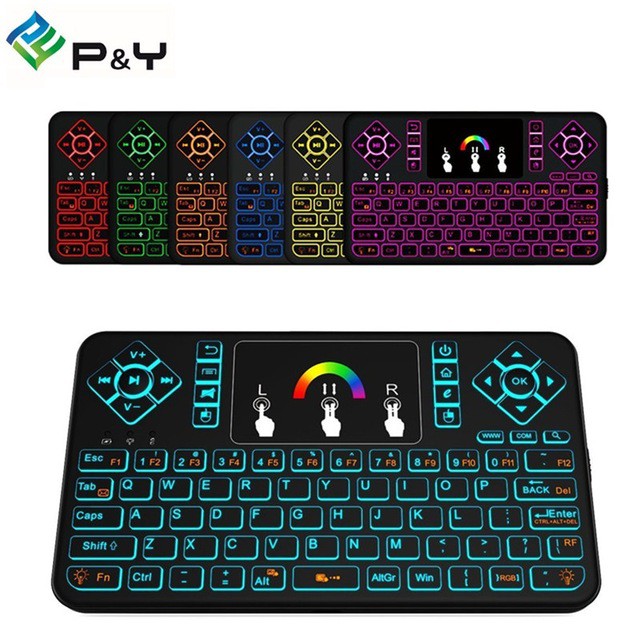 bàn phím air mouse mini touchpad Q9