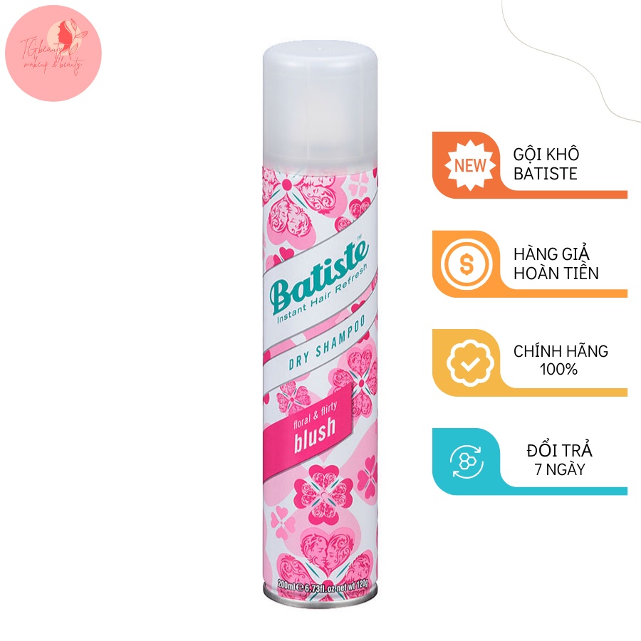 Dầu Gội Khô Batiste Dry Shampoo