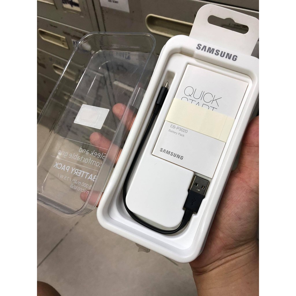 &quot;&quot;Sale Hot Sale&quot;&quot;Pin Sạc Dự Phòng Samsung Dung Lượng 5000 mAh EB-P3020 Chính Hãng