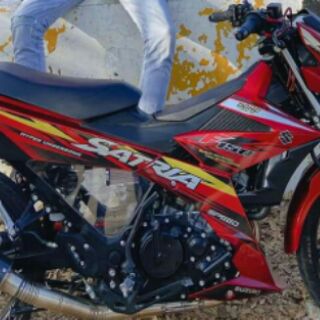 Tem rời Satria fi xe đỏ 2020