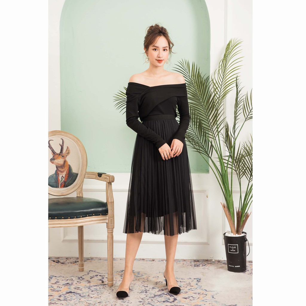 KOKA Chân váy xếp ly voan 06004 | BigBuy360 - bigbuy360.vn