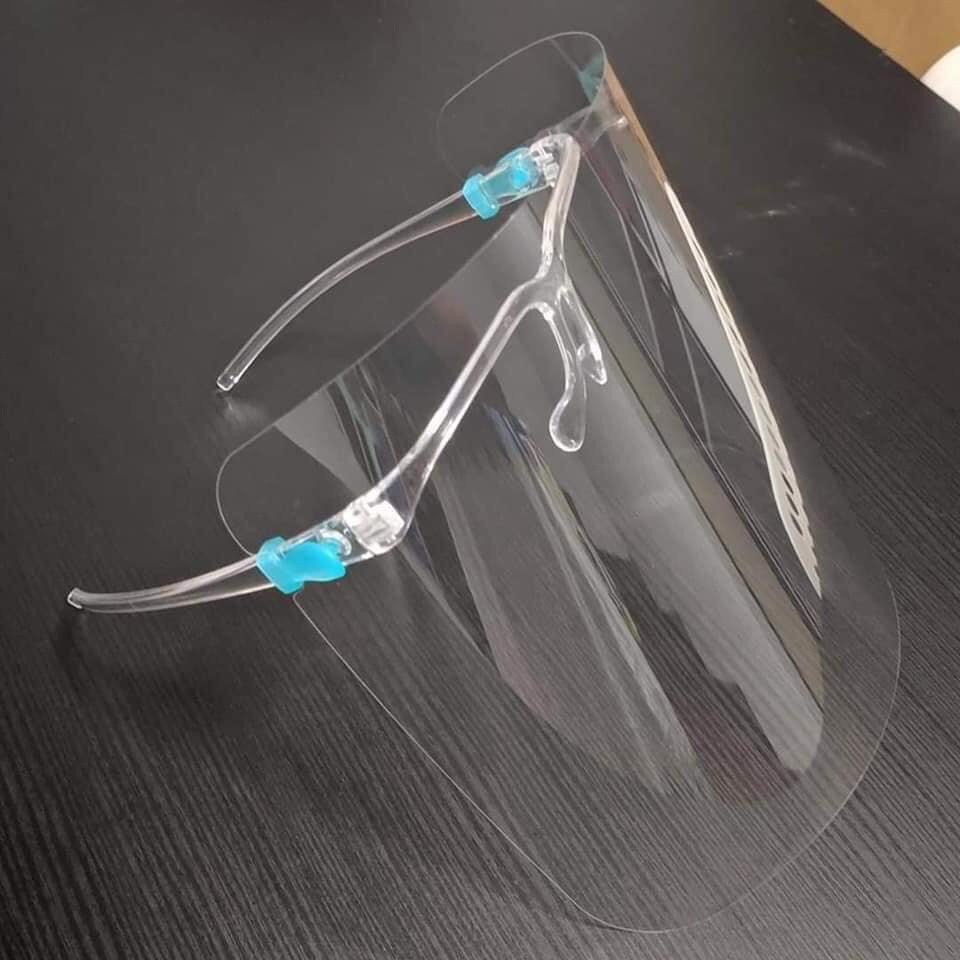 Kính chống giọt bắn chống bụi- Bảo Hộ Chống Dịch-  bao gồm gọng kính và kính bắn