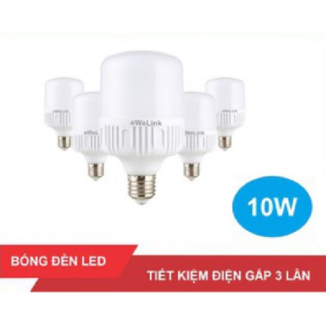 Bóng đèn Led trụ Buld 10wLinh Phi siêu sáng, tiết kiệm điện