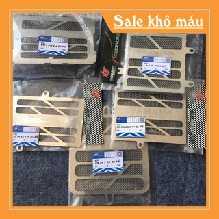 [SALE SỐC] CHE KÉT NƯỚC INOX EXCITER, WINNER, SATRIA, VARIO, AB , SH MODE (BAO GIÁ)