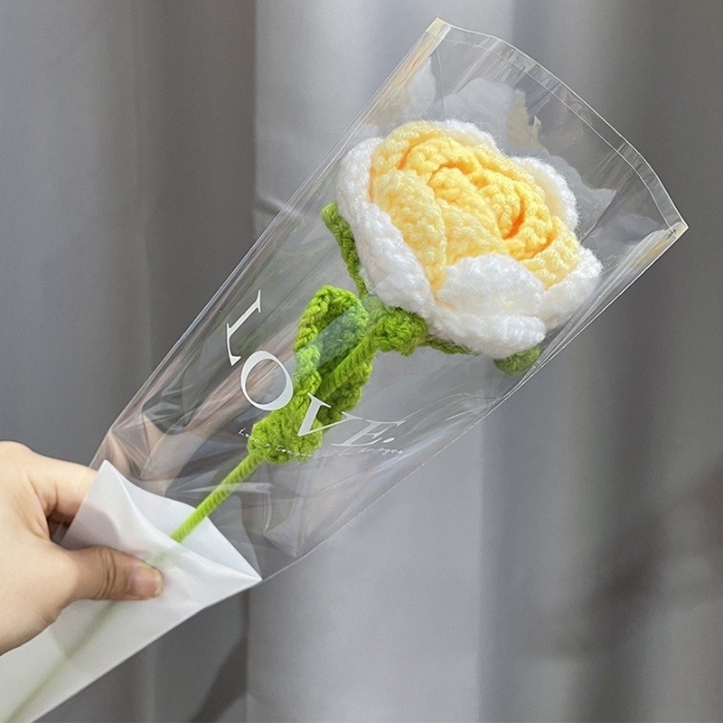 Bó Hoa Hướng Dương Đan Móc Thủ Công Dùng Làm Quà Tặng Valentine
