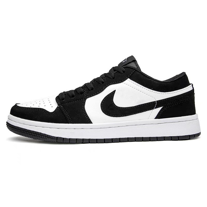 Giày Air Jordan 1 Low Panda - Giày Sneaker Jordan Đen Trắng Nam Nữ Thể Thao Cổ Thấp Cao Cấp Full box + Bill