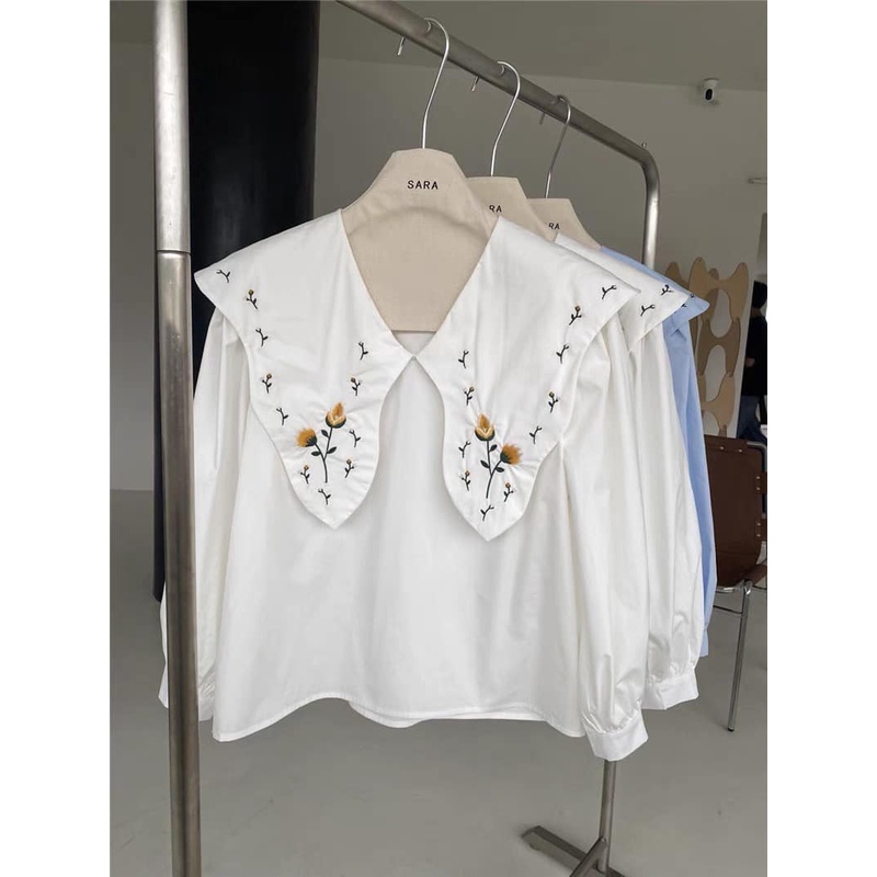 [HÀNG ĐẸP] Sơ mi thêu hoa vintage -Hoola.Hoola | BigBuy360 - bigbuy360.vn