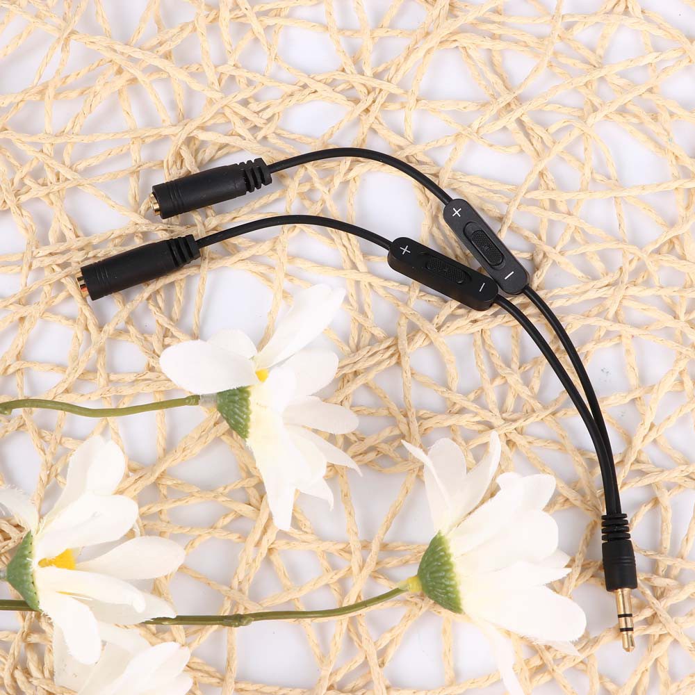 Cáp âm thanh chia 2 đầu 3.5mm chuyên dụng