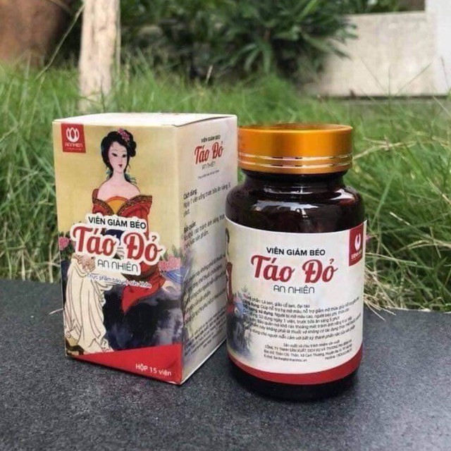 Viên Uống Giảm Cân Táo Đỏ An Nhiên - Giảm cân, giữ dáng, đẹp da