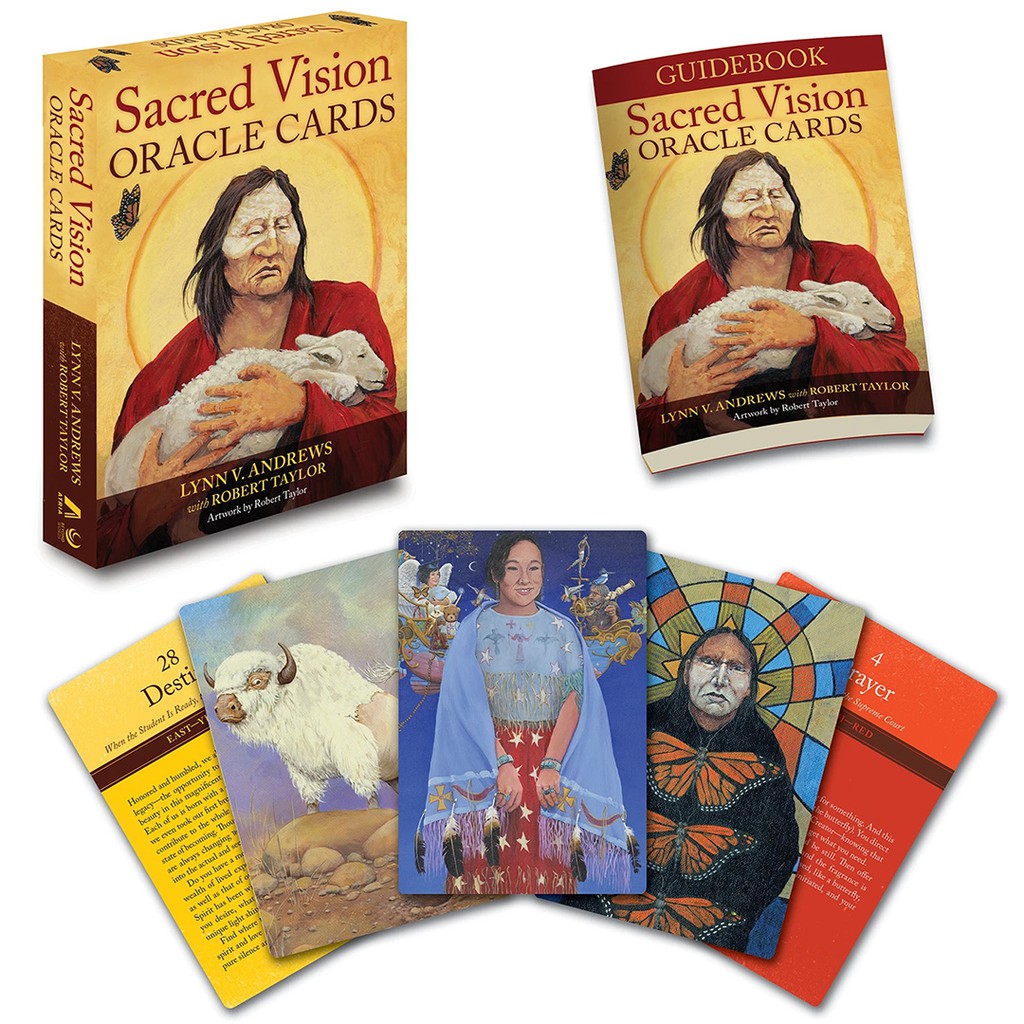 Bộ Bài Sacred Vision Oracle Cards (Mystic House Tarot Shop) - Bài Gốc Authentic Chính Hãng 100%
