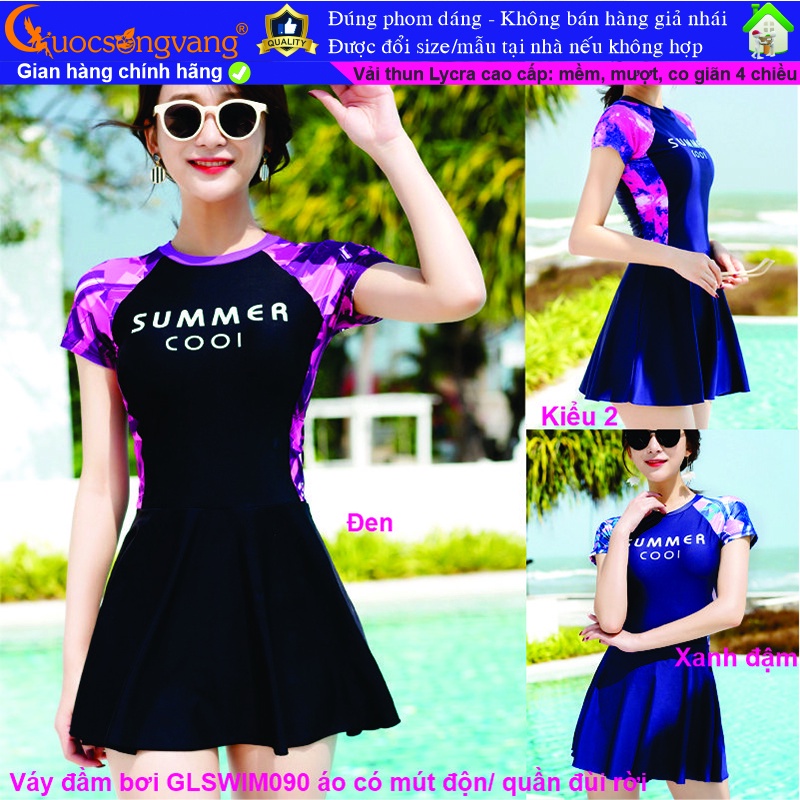 Váy đầm đi biển quần rời GLSWIM090 Cuocsongvang