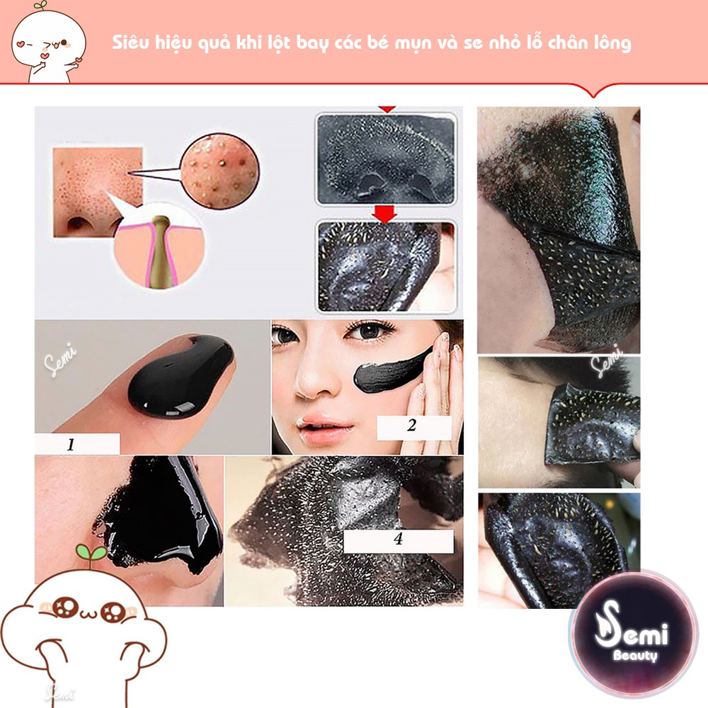 Miếng gel lột mụn mũi than tre hoạt tính Images sạch mụn se lỗ chân lông giảm bã nhờn | BigBuy360 - bigbuy360.vn