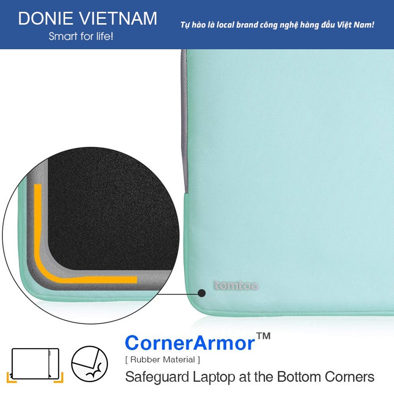 Túi Chống Sốc Tomtoc  A13 360° Protective For Macbook