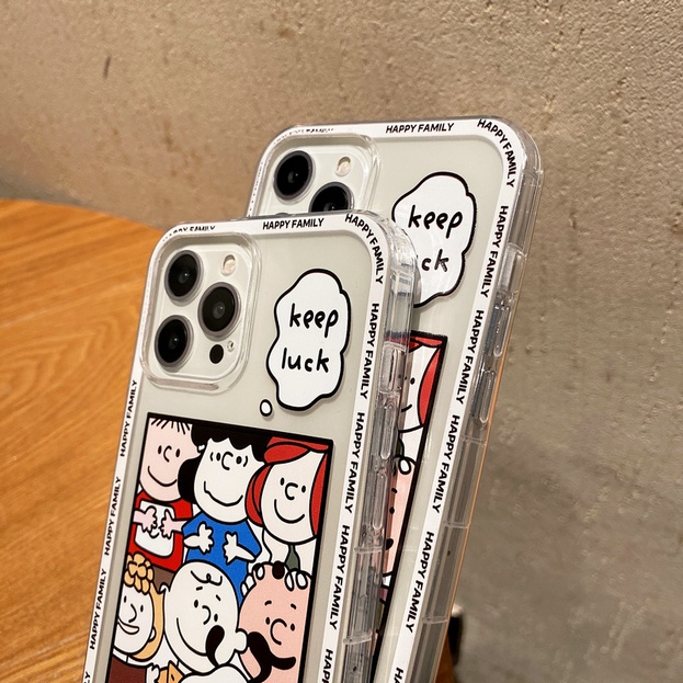 Ốp điện thoại TPU trong suốt chống sốc hình Snoopy HLE 09 cho Xiaomi Mi POCO M4 Pro 5G 11 11T 10T 9 8 SE A3 A2 Lite