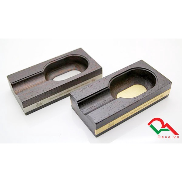 { HÀNG CHÍNH HÃNG } Gạt Tàn Gỗ Lubinski LB063 Cao Cấp Họa Tiết Hoa Văn Sang Trọng