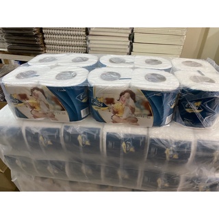 Lốc 10 Cuộn Khăn Giấy Emos