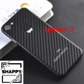 Skin Dán Cacbon Trắng Đen Full Viền IPhone 6/6S/6Plus/6SPlus/7/7Plus [Shappy Shop]