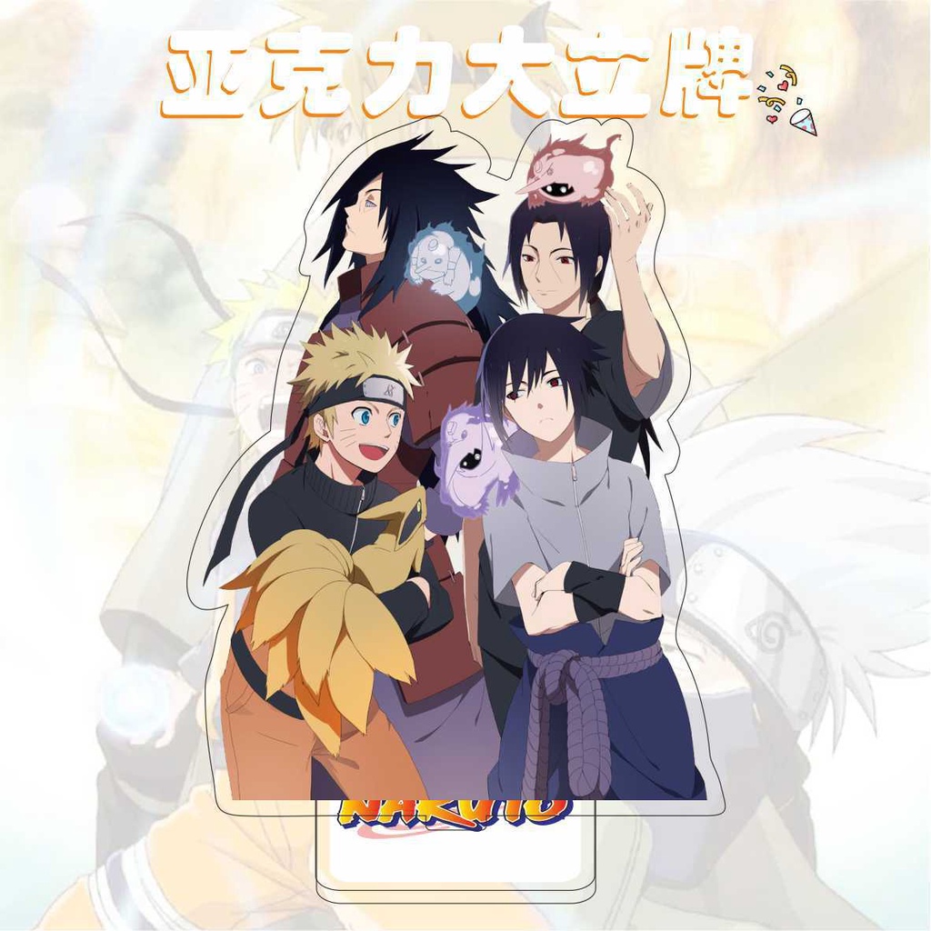 Mới Đồ trang trí Đồ Chơi Nhân Vật Kakashi Sasuke Trong Phim Hoạt Hình Naruto