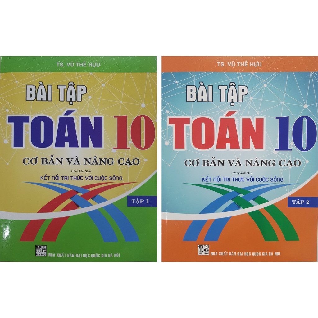 Sách - Combo Bài tập Toán 10 cơ bản và nâng cao (Bám sát SGK Kết Nối)