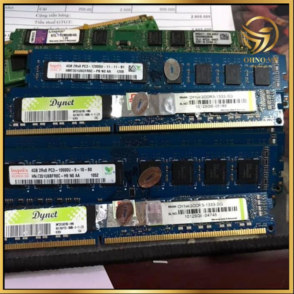 RAM Máy Tính PC Cũ Renew 4G & 8G RAM DDR3 Tốc Độ Cao Chính Hãng - OHNO VIỆT NAM