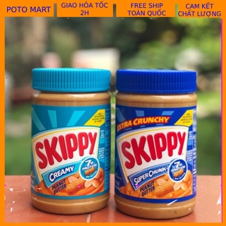 Bơ lạc  đậu phộng  Skippy Peanut Butter Chunky 462g - USA 