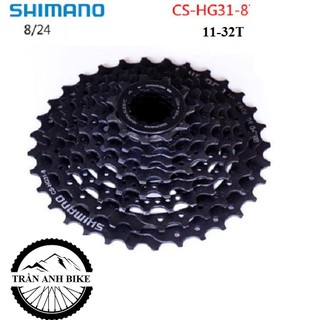 Líp thả líp xe đạp 8 tầng shimano cs-hg31-8 11-32t – chính hãng