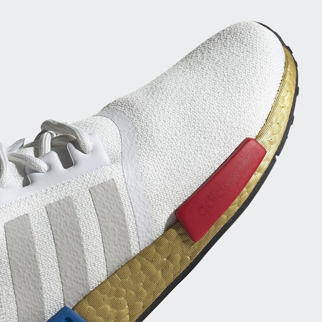 Giày NMD R1 &quot;Cloud White/Golden Boost&quot; FV3642 - Hàng Chính Hãng - Bounty Sneakers