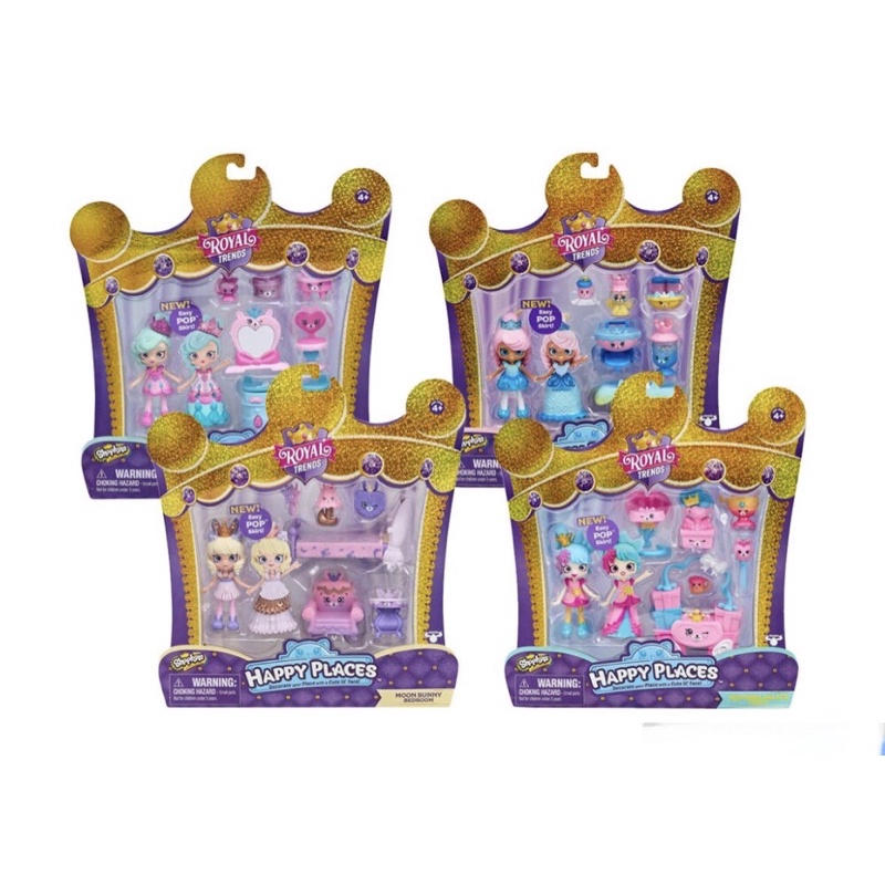 Set đồ chơi Shopkins Happy Place Royal Trends
