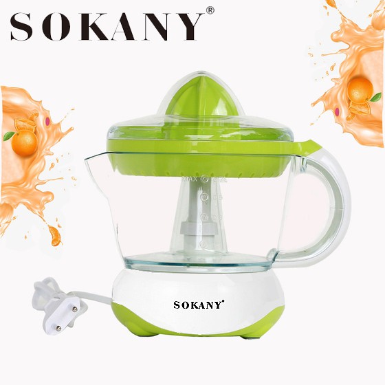 Máy vắt cam Sokany601D dung tích 700ml, công suất mạnh mẽ 40W màu xanh [ Bảo hành 1 năm ]