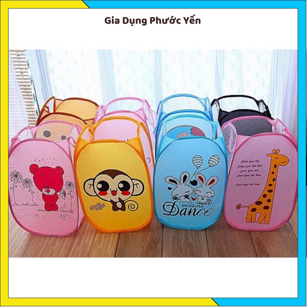 Giỏ đựng đồ vải hình ngộ nghĩnh