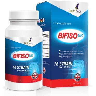 Men Vi Sinh BIFISO Dạng Viên - Dành cho người viêm đại tràng, rối loạn tiêu hóa, hội chứng ruột kích thích