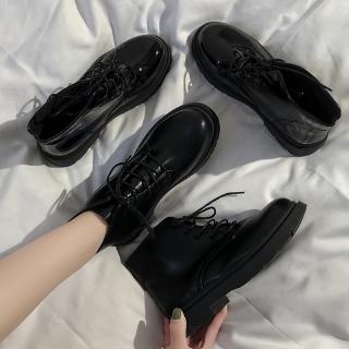 Giày boot phong cách anh quốc cá tính cho nữ
