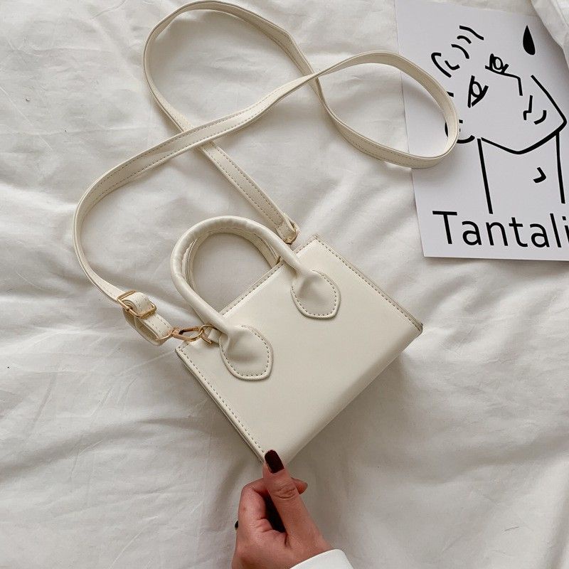 Túi xách nữ cầm tay đeo chéo mini để vừa điện thoại 18cm mã QO8