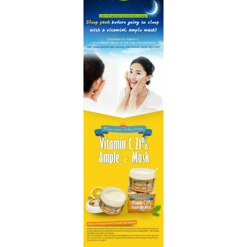 Mặt nạ sữa bổ sung vitamin C Elizavecca Milky Piggy VitaminC 21% Ample Mask 100g